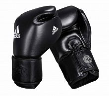 Перчатки Боксерские Adidas Muay Thai Gloves 300 adiTP300-blk-wh