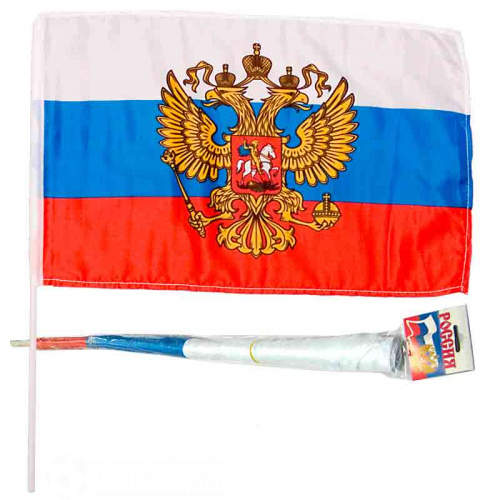Флаг Atributika & Club россия (герб) 90X135см 150031
