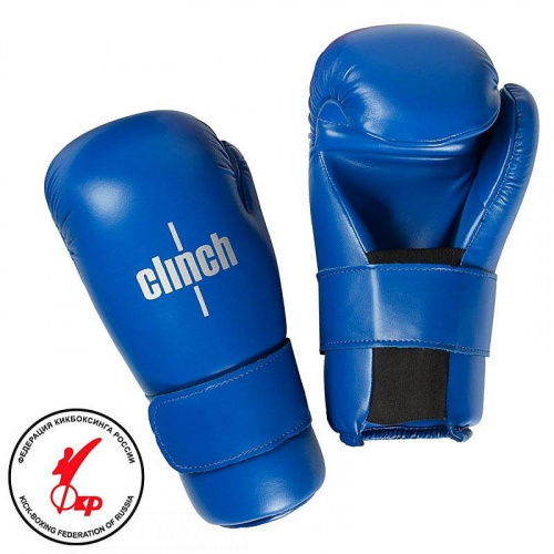 Перчатки Полуконтакт Для Кикбоксинга Clinch Semi Contact Gloves Kick C524 C524-red фото 2