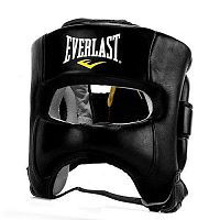 Шлем Боксерский Everlast Elite Leather P00000681-черный
