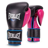 Перчатки Боксерские Everlast Powerlock Powerlock-black-pink