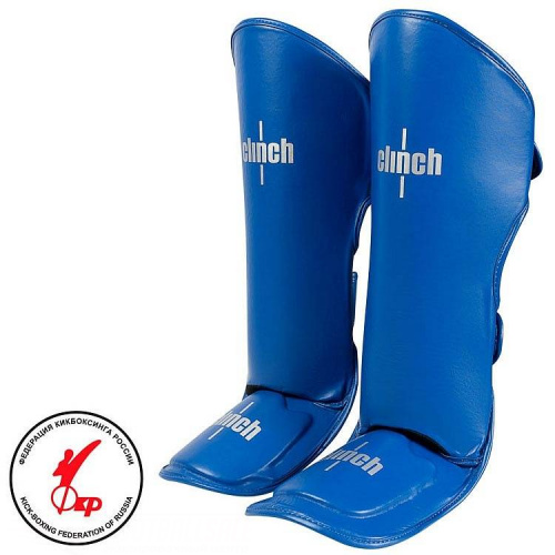 Защита Голени И Стопы Clinch Shin Instep Guard Kick C521 C521-blue