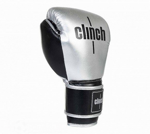 Перчатки Боксерские Clinch Punch 2.0 C141-blk-slv фото 4