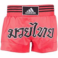 Шорты Для Тайбокса Adidas Thai Boxing Short Micro Diamond adiSTH02-micro-red-blk