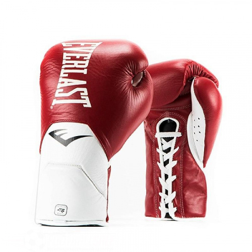 Перчатки Боксерские Everlast Elite Pro Fight Gloves Elite-Pro-red