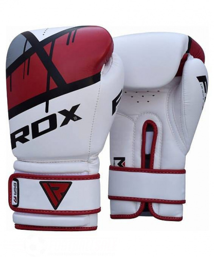 Перчатки Боксерские Rdx Bgr-F7 BGR-F7-wh-red