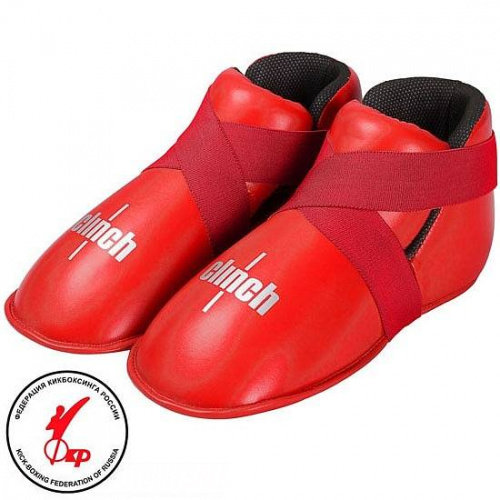 Футы Для Кикбоксинга Clinch Safety Foot Kick C523 C523-red фото 4